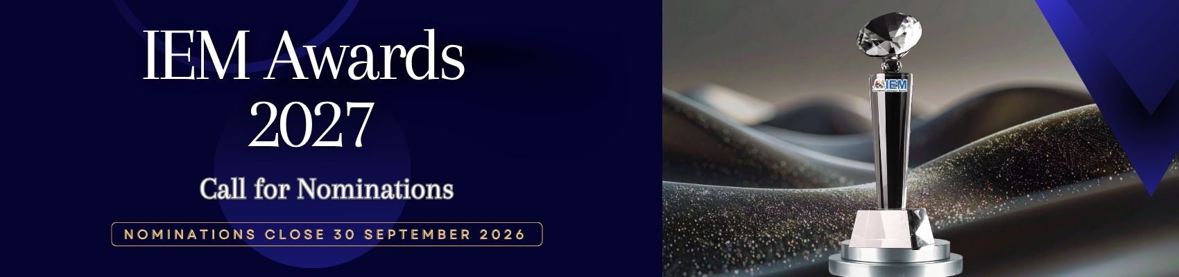 IEM AWARDS 2027 – Call for Nominations